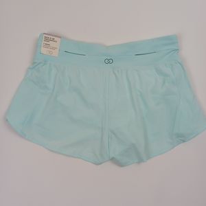 Light Aqua Women's Performance Running Shorts